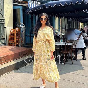 ZARA PRINTED WRAP TOP WITH TIE DETAIL